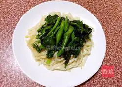 Illustration of how to make wet fried rice noodles 10