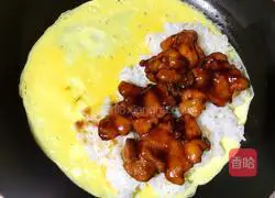 Illustration of how to make teriyaki chicken wings and large rice balls 12