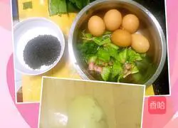 Illustration of how to make three-color and three-fresh vegetable boxes 1