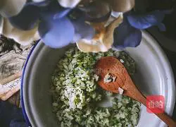 Illustration of how to make nutritious and beautiful bento broccoli rice balls 4