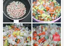 Pineapple Baked Rice Recipe Illustration 3