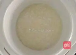Illustration of how to make double rice pear porridge (baby food supplement) 5