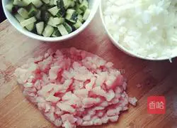 Curry Illustration of how to make baked rice 1