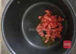 Illustration of how to make tomato and mushroom pearl noodles 9