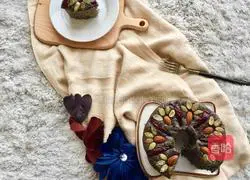 Milk black sesame hair cake recipe 10