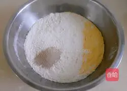 Illustration of how to make milky cornmeal cake 3
