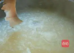 Illustration of how to make raw fish porridge 10