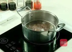 Illustration of how to make red bean and tangerine peel syrup 2