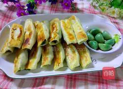 Illustration of how to make three fresh pot stickers 15