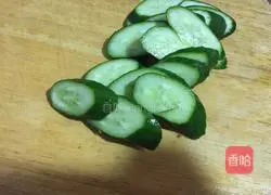 Baguette Illustration of how to make burgers 2