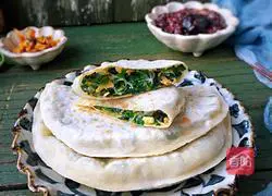 Illustration of how to make leek, shrimp skin and fungus box 18