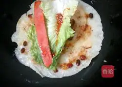 Illustration of how to make pancakes and fruits 10