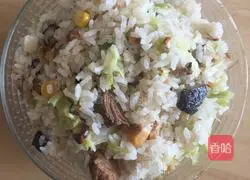 Illustration of how to make claypot rice 3