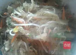 Illustration of how to make spring rolls 1