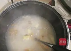 Recipe for preserved egg and lean meat porridge Illustration 3