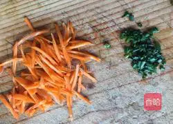 Illustration of how to make fried rice noodles 2