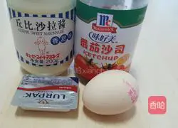 Homemade Chicken Illustration of how to arrange hamburgers 1