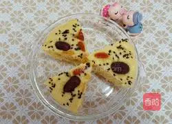 Illustration of how to make millet hair cake 6