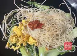 Fried rice noodles Illustration of how to do it 8