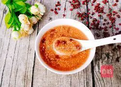 Red bean and millet porridge recipe 8