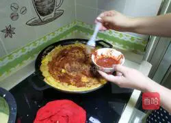 Illustration of how to make pancakes at home 11