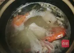 Spicy and sour seafood rice noodles Illustration of how to do it 12