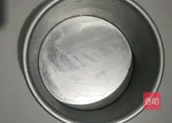 Illustration of how to make two-color hair cake 8