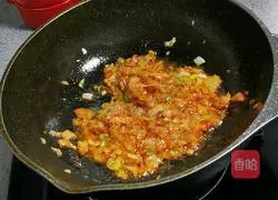 How to make cheese baked rice Illustration 9