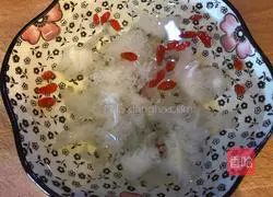 Recipe for Tremella, Purple Sweet Potato and Apple Porridge 2