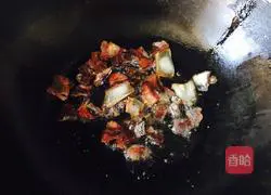 Illustration of bacon braised rice 3