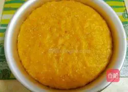 Illustration of how to make pumpkin hair cake 14