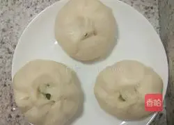 Illustration of how to make bean paste rolls 14