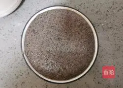 Illustration of how to make black rice cake 8