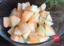 Illustration of how to make fruit double rice paste 4