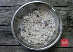 Illustration of how to make purple sweet potato cake 3