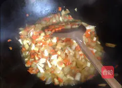 Illustration of how to make Italian baked pasta with colorful tomato sauce 7