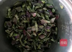 Purple lentil braised rice recipe 6