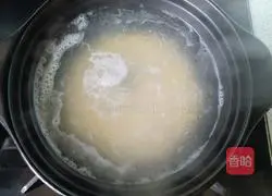 Illustration of how to make two-meter cabbage casserole porridge 6