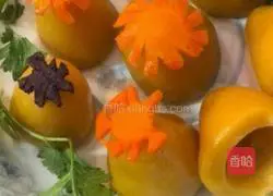 Illustration of how to make corn steamed buns 4