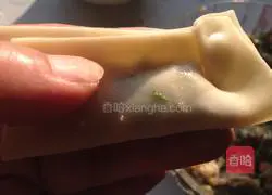 Illustration of how to make pan-fried pot stickers 2