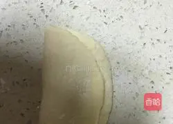 Illustration of how to make pig knuckle (for wealth) flower rolls 6