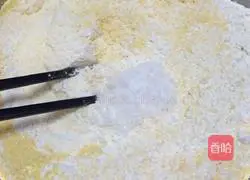 Illustration of how to make milky cornmeal cake 4