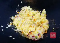 Cheese Baked Steak Rice Recipe Illustration 11