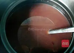 Illustration of how to make red bean, barley and millet porridge 8