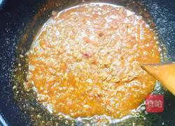 Illustration of how to make spaghetti with meat sauce 8