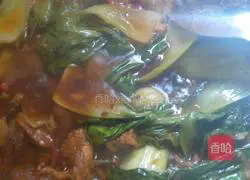 Illustration of how to make pork rice noodles 3