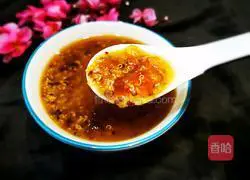 Peach Gum Quinoa Porridge Recipe Illustration 11