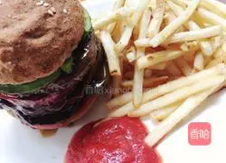 Black Pepper Steak Burger Recipe Illustration 4