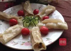Illustration of how to make pot stickers 16