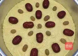 Illustration of how to make milky cornmeal cake 13